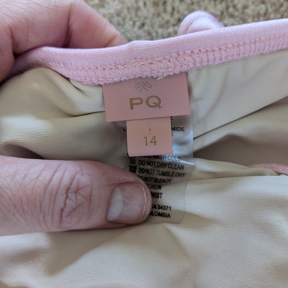NEW PQ Kids Pink Pom Pom Bikini Size 14 - Picture 7 of 8